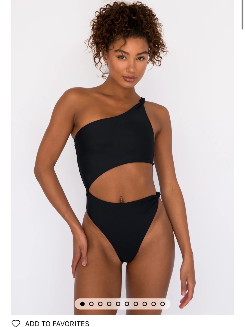 Skatie Nicole One Piece Black size medium